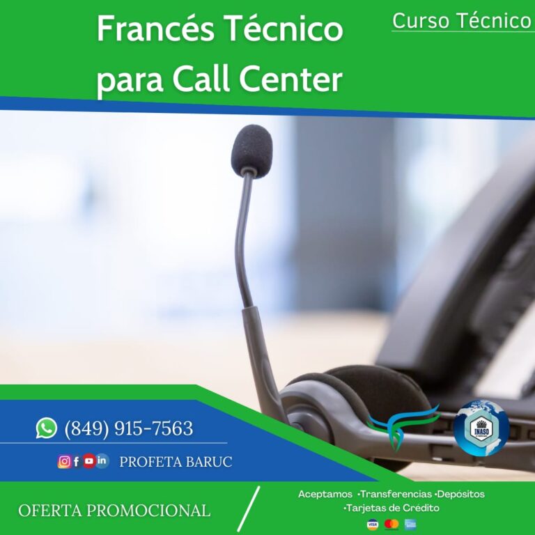 Curso Francés Técnico para Call Center